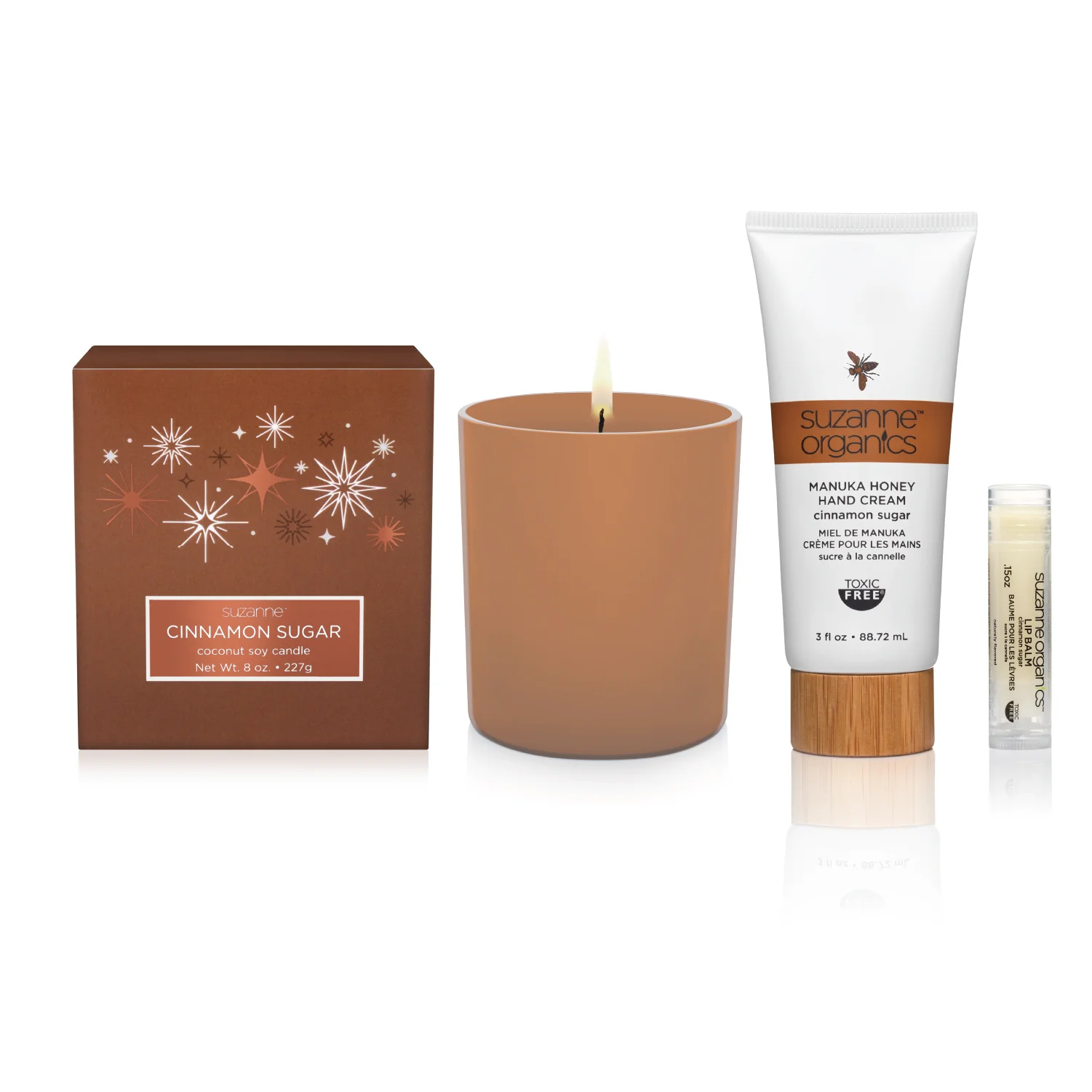Cinnamon Sugar or Peppermint Creme Set