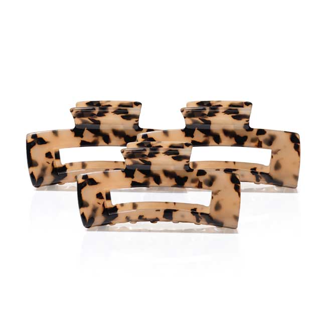 Tortoise Hair Clip (3-Pack)